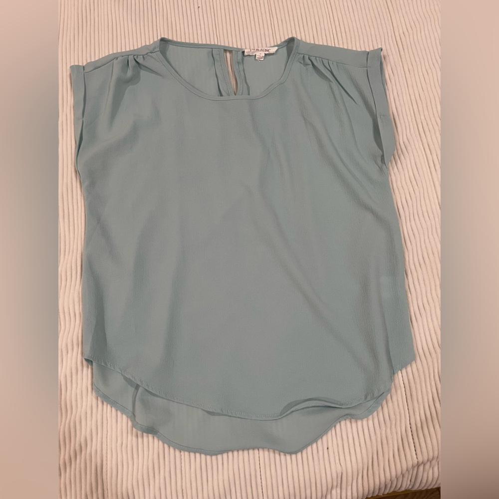 Pink Rose Sky Blue Tank Top